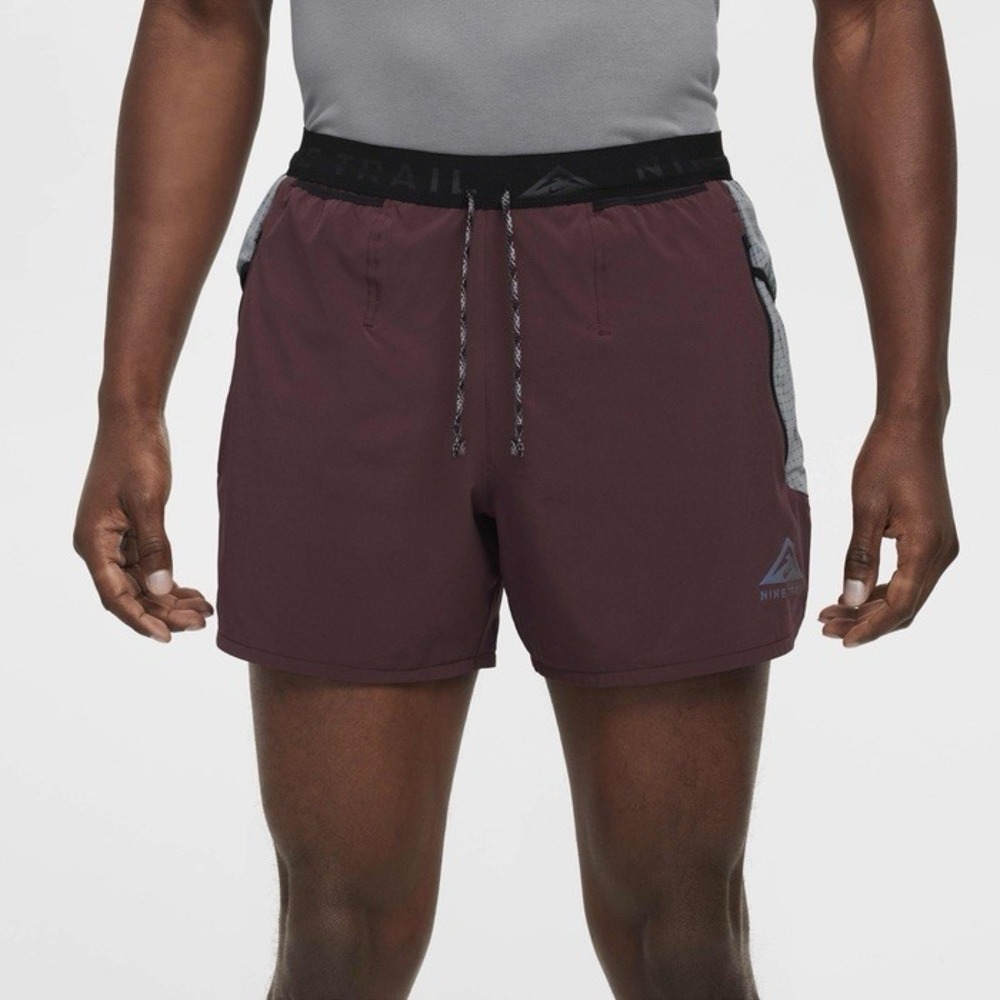 Nike Trail Dri-Fit Second Sunrise 5" Shorts Men XXL Brief Lined Hike Running